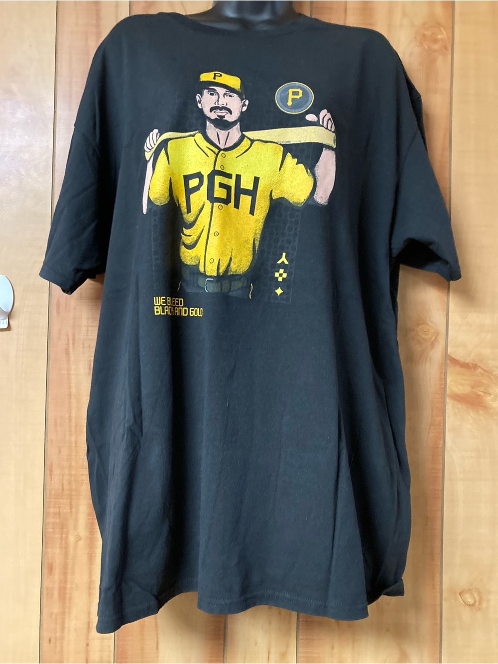 Pittsburgh pirates stadium giveaway Tshirt Brian Reynolds #10 Sz XL NEW